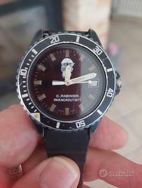 OROLOGIO VINTAGE TUSCANIA CC PARACADUTISTI 1982