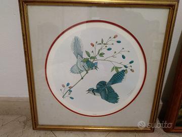 Quadro Scratchboard brasiliano