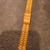 bracciale dorato per orologio da Uomo larghezza 16