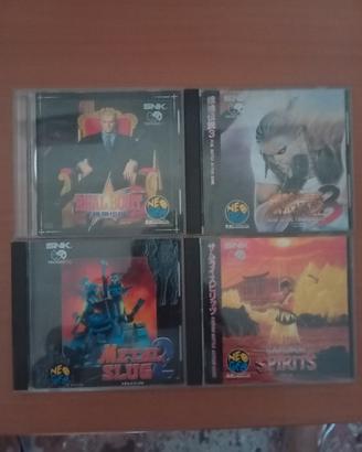  4 giochi neo geo cd