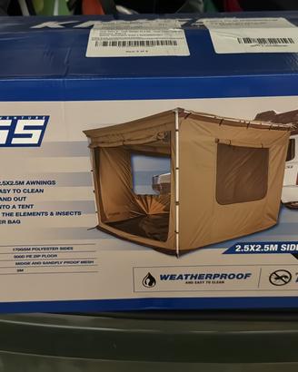Box/tenda laterale Kings Adventures