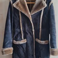 Cappotto in pelliccia sintetica