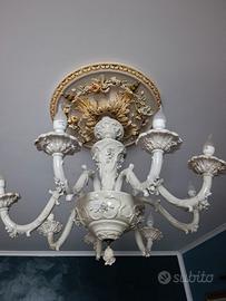 lampadario Capodimonte
