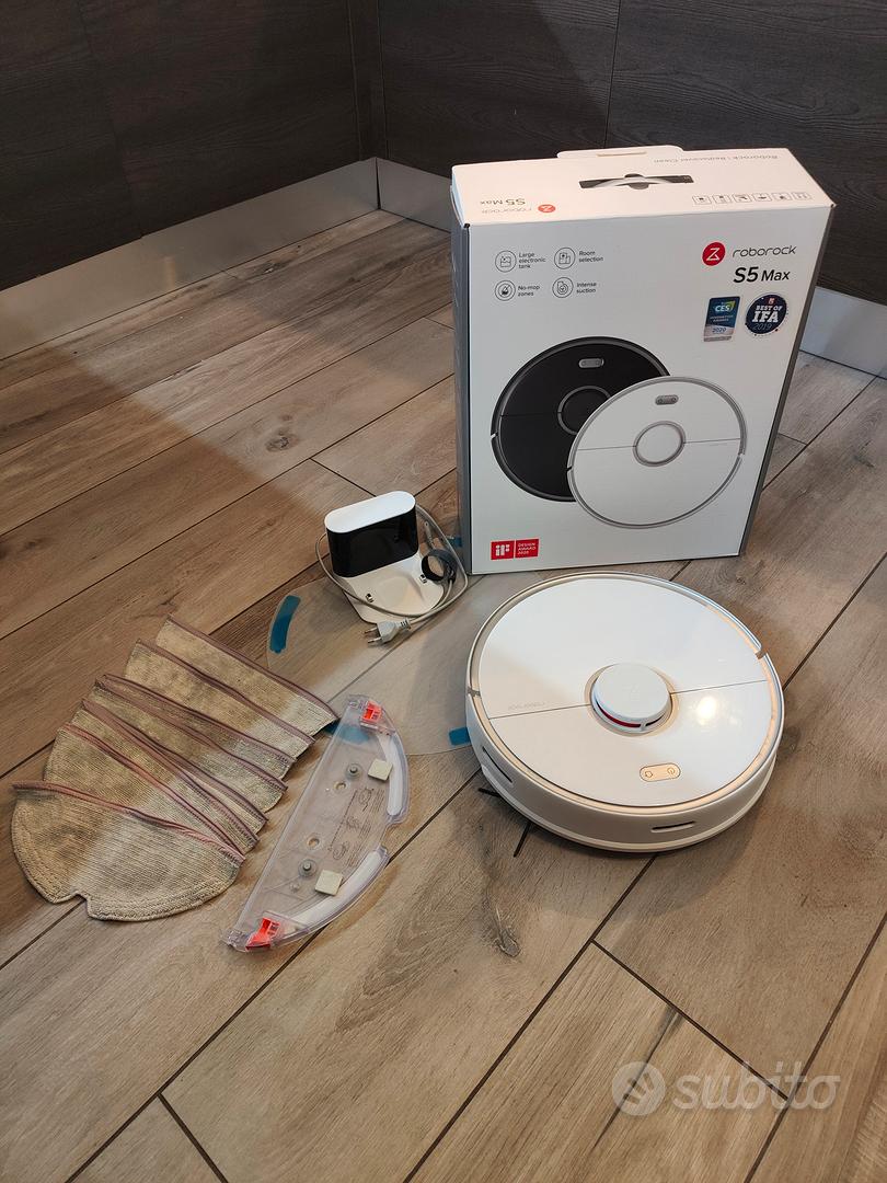 Robot aspirapolvere, lavapavimenti Roborock S5 Max Elettrodomestici In vendita a Como