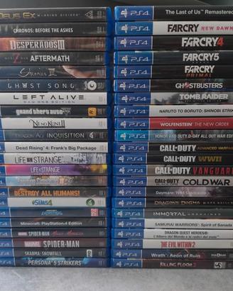 Giochi ps4 (in descrizione)