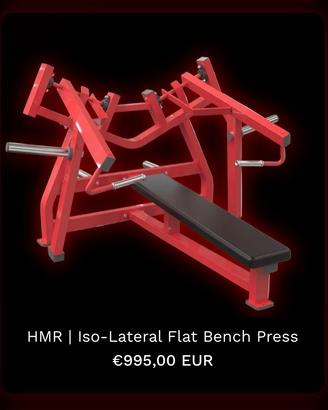 HMR | Iso-Lateral Flat Bench Press