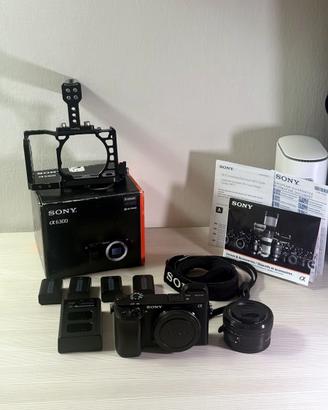Sony a6300 + 16-50mm PZ OSS + cage Smallrig
