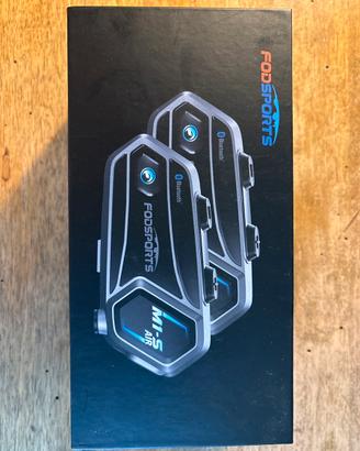 Interfono moto Bluetooth M1-S AIR Nuovo mai usato