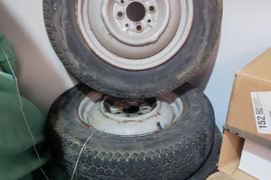 4 cerchi Simca 1000, fiat 4x98