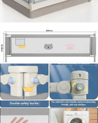 Barriere di Sicurezza per letto bambini 