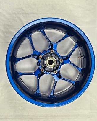 CERCHIO POSTERIORE ORIGINALE BLU YAMAHA YZF R1 201