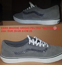 VANS GRIGIO PIOMBO "GLITTERATE"