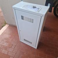 Copri caldaia  da esterno bianco misu