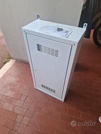 Copri caldaia  da esterno bianco misu