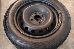 2 Cerchi Renault 14" + 2 Pneumatici 4 Stagioni 