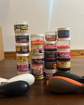 Carpfishing pop ups e wafters boiles miste