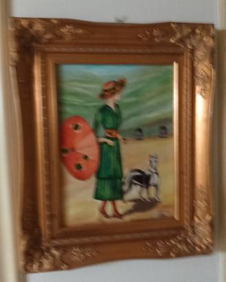 pittura olio su tela 