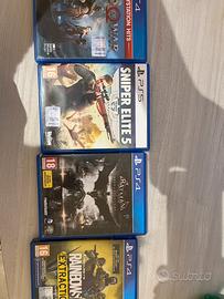 4 giochi ps5 e 4