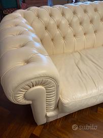 Divano in pelle