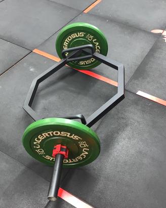 trap bar per allenamento gambe 