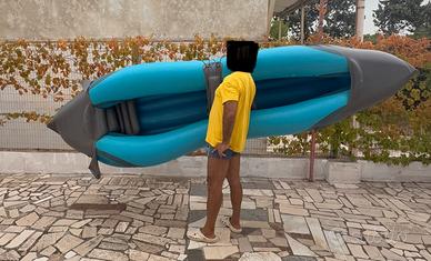 Kayak canoa biposto gonfiabile. Prezzo libero