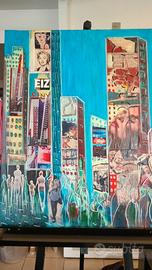 Quadro moderno dipinto a mano Opera unica