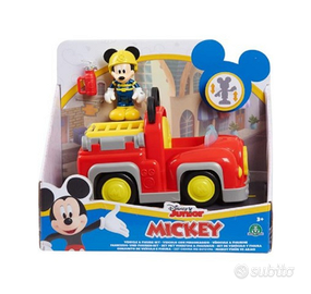 Mickey Disney Auto Pompieri 8cm Giochi Preziosi