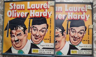 Pellicola super 8mm Stanlio & Onlio sonoro