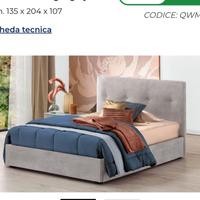 Letto contenitore mondo convenienza con materasso