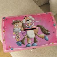 Salvadanaio con pony per bambini