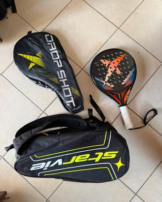 Racchetta Padel Drop Shot Delta 3.0 + Borsone