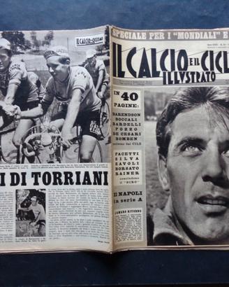Il CALCIO e il CICLISMO illustrato 1962 [C4]
