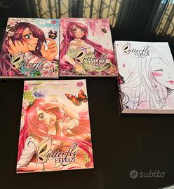 cofanetto manga, volumi 1-2-3  : butterfly effect