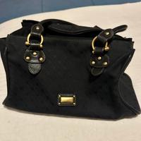 Borsa Coccinelle in canvas nero