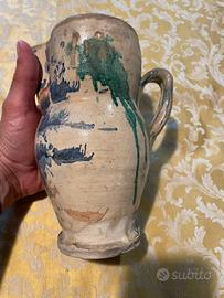 Antica brocca ceramica Grottaglie