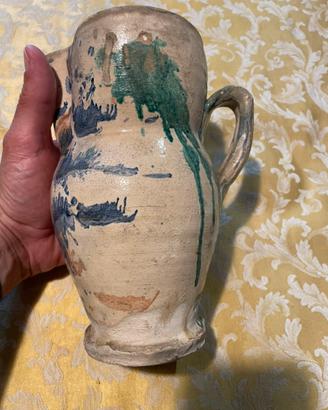 Antica brocca ceramica Grottaglie