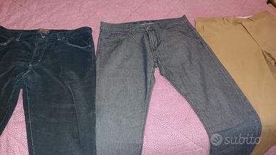 n. 3 pantaloni maschili
