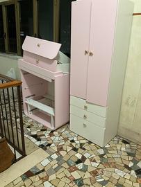 Armadio e cassettiera