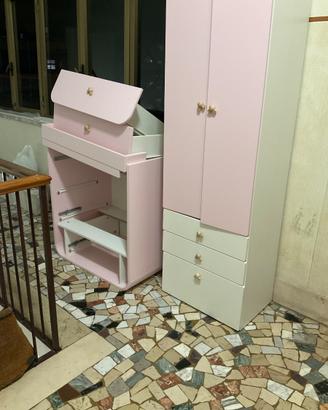 Armadio e cassettiera