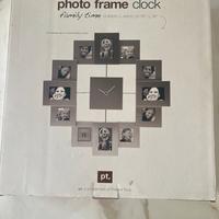 Orologio da parete con foto