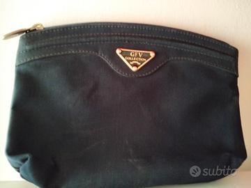 Pochette/Beauty Case nero GFV Collection Vintage 