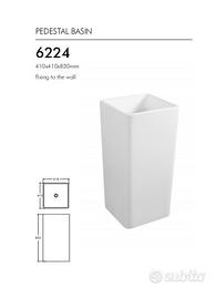 Lavabo Freestanding tondo e quadro