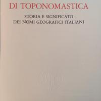 Dizionario di Toponomastica  UTET