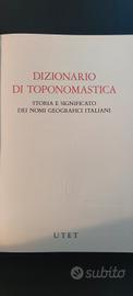 Dizionario di Toponomastica  UTET