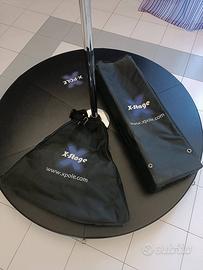 Pedana x-pole stage statico e spin