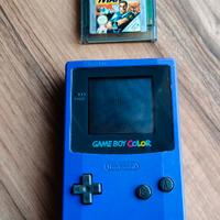 Nintendo Game boy color viola + Action Man