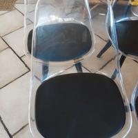 sedie in plexiglass 