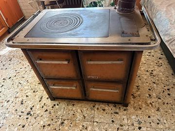 Stufa a legna vintage