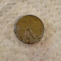 Moneta 50 Lire "Micro" Vulcano - Repubblica Italia