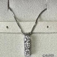 COLLANA TRILOGY ORO 18kt. CON DIAMANTI NATURALI